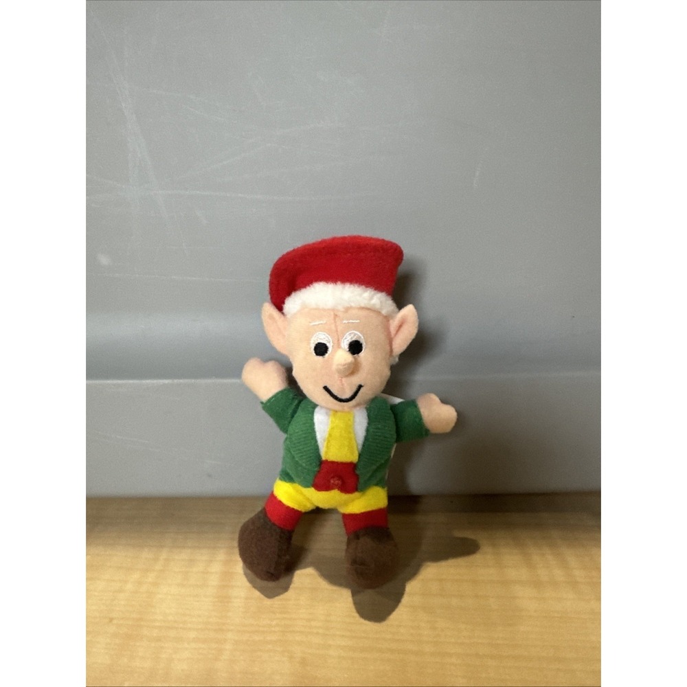 Vintage Ernie Keebler The Elf 5" Plush Promotional Doll Mini Keebler Cookies